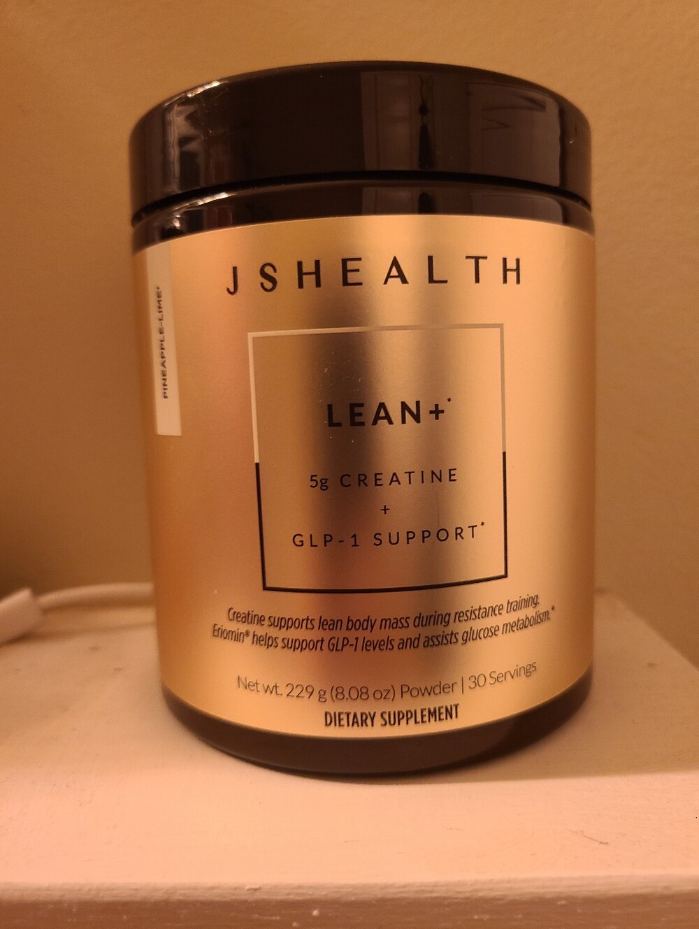 JS Health Lean + Powder Formula enhanced for metabolic,  gut support